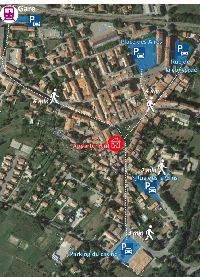 Appartement 4 Pers Plein Centre Ville, Wifi, Balcon Laragne-Monteglin Exteriér fotografie